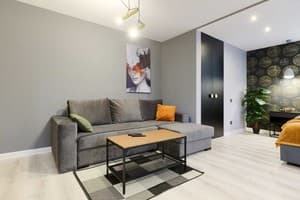 Квартира дизайнерская в центре на бульваре Леси Украинки 17. Апартаменты трехместный  8